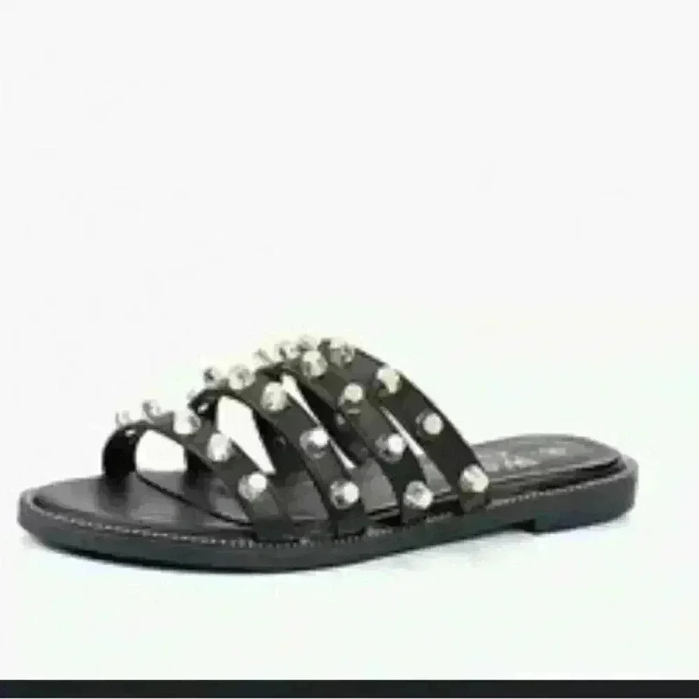 Zara Studded Sandals 6.5